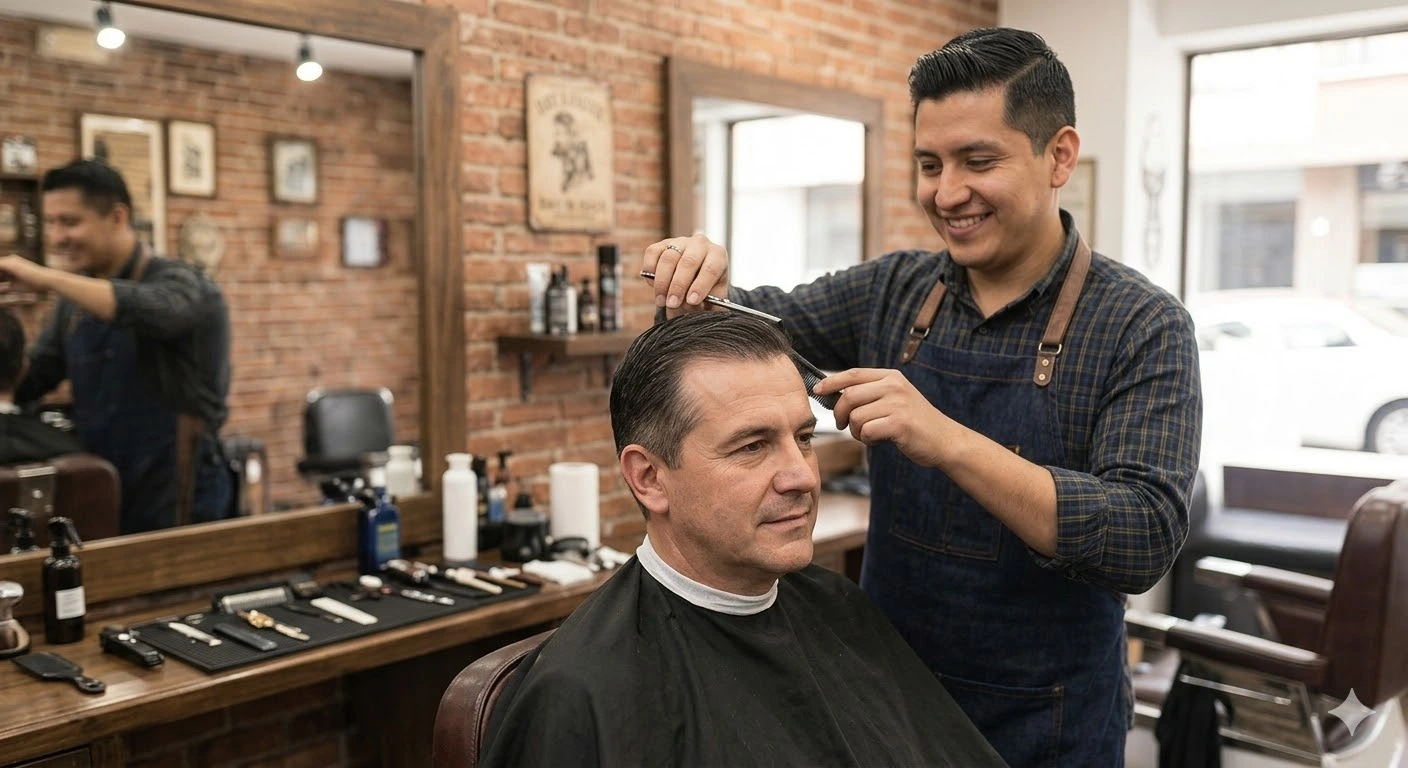 Corte a caballero
