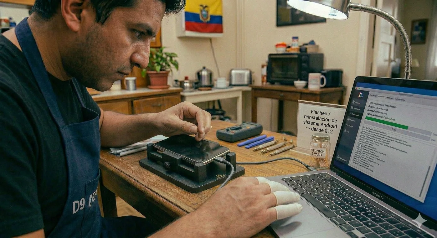 Flasheo / reinstalación de sistema Android
